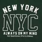Boys Green Round Neck Casual Boys T-Shirt, गहरा हरा, small