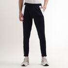 Men's Active Track Pants, Navy Blue, small image number null