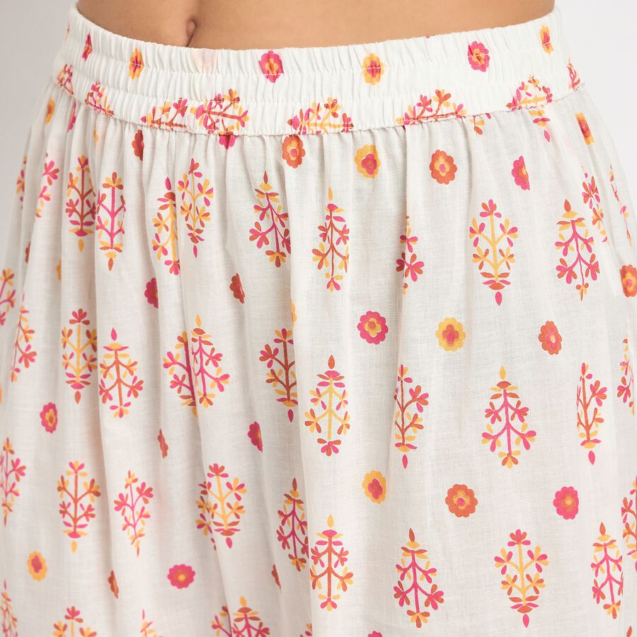 Ladies' 100% Cotton Ethnic Set, गुलाबी, large image number null