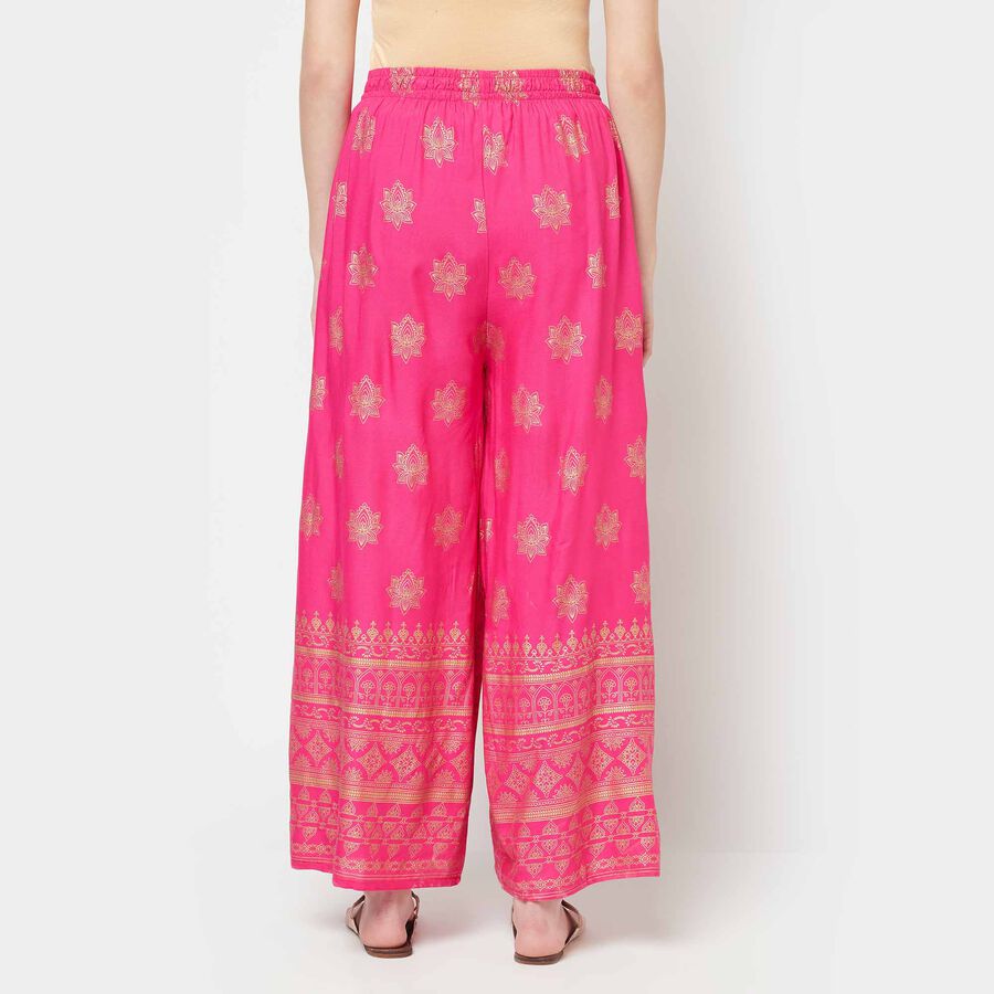 Printed Palazzo, Fuchsia, large image number null