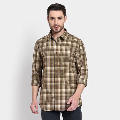 Men's 100% Cotton Casual Shirt 