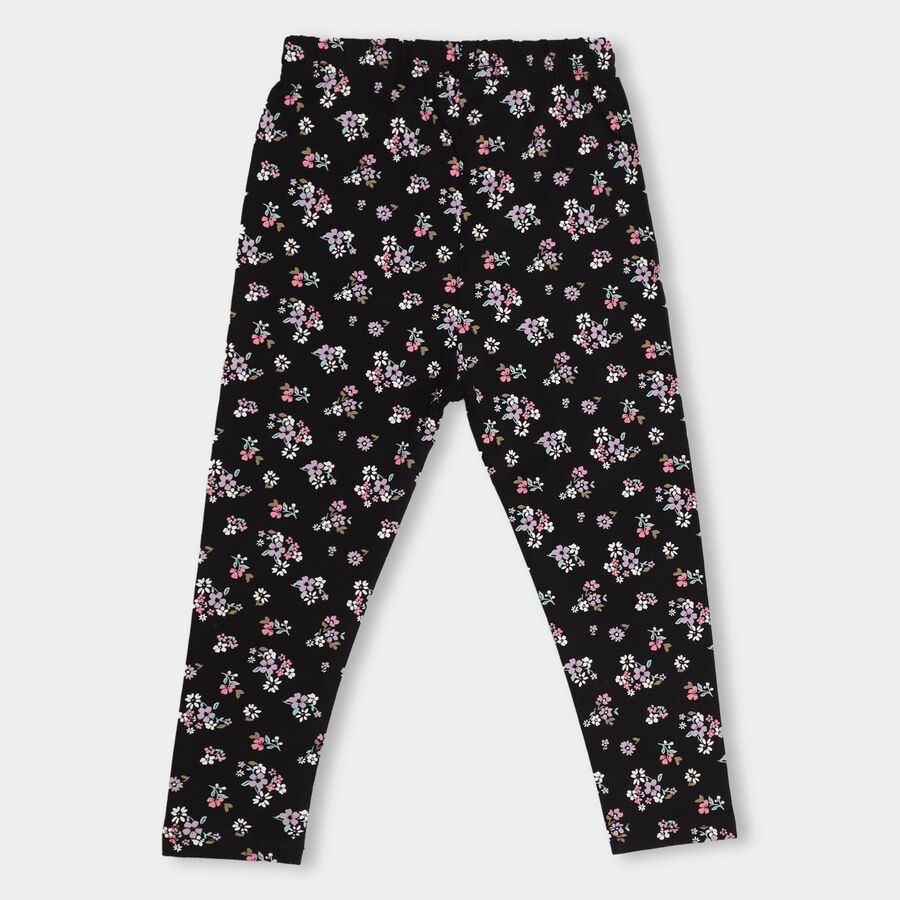 Girls' Legging , काला, large image number null