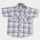 Boys' 100% Cotton Casual Shirt , सफ़ेद, small image number null