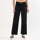 Women's Light Blue Slim Fit Classic Jeans, Dark Grey, small