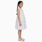 Girls' Frock, ऑफ व्हाइट, small image number null