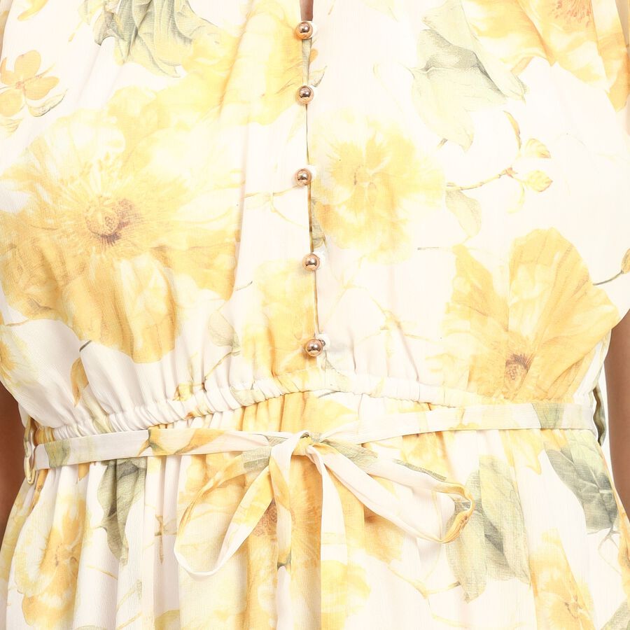 Ladies' Dress, Yellow, large image number null