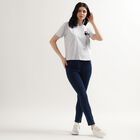 Ladies' Round Neck T-Shirt, Ecru Melange, small image number null