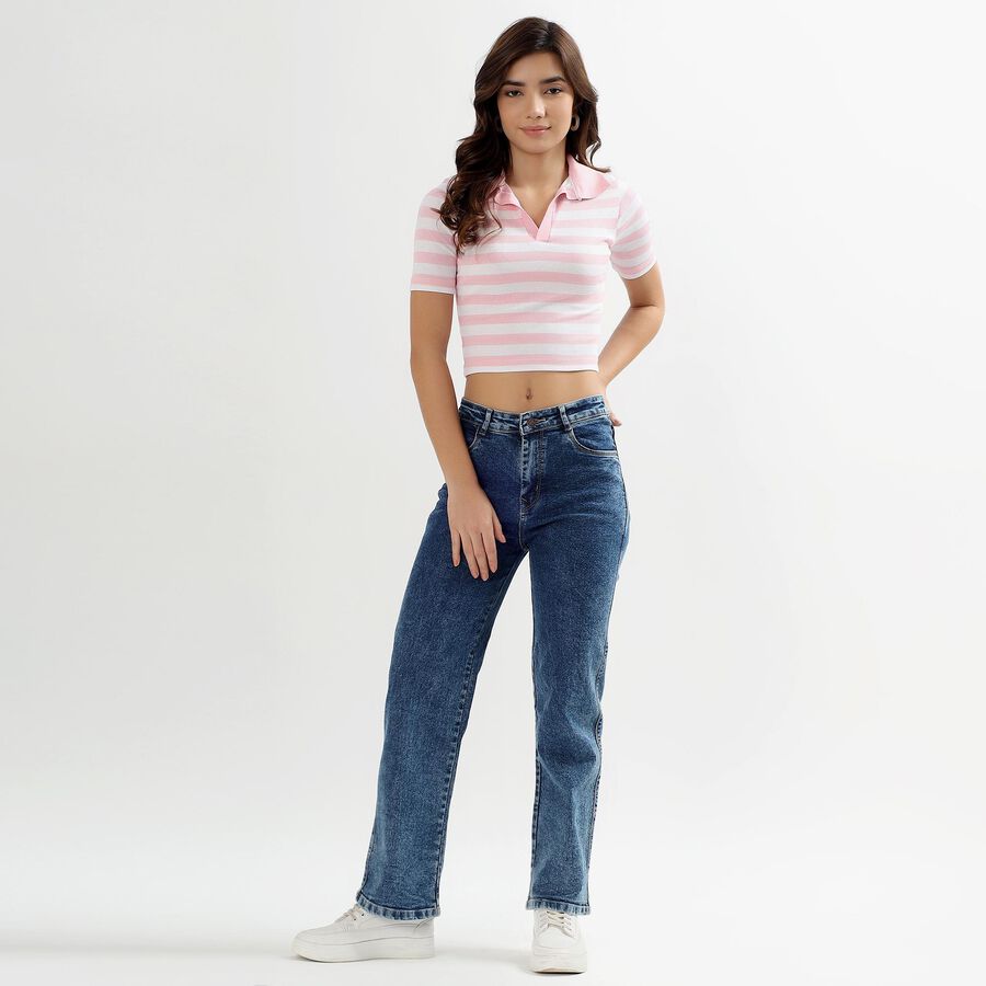 Ladies' Jeans, Mid Blue, large image number null