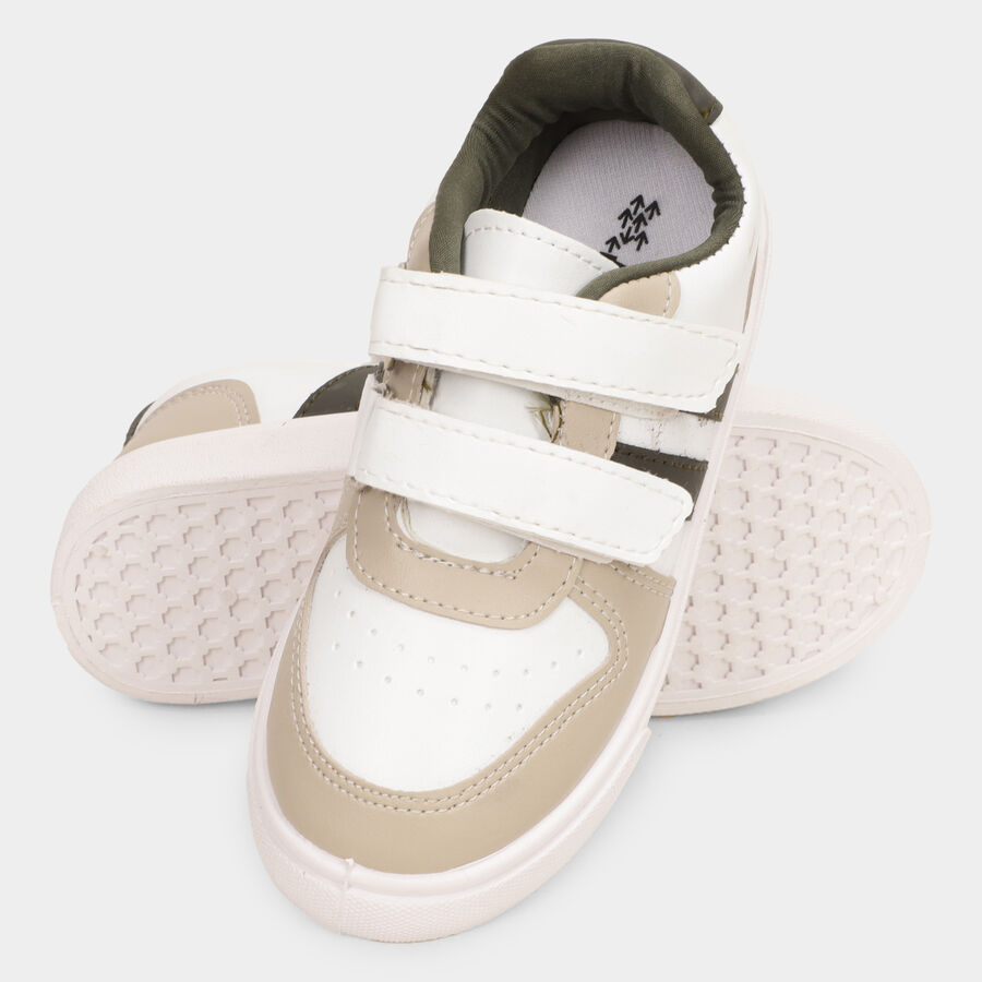 Kids' Sports Shoes, Beige, large image number null