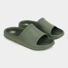 Men's Slippers, Olive, small