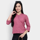 Solid Shirt, बैंगनी, small image number null
