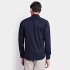 Men's 100% Cotton Casual Shirt, गहरा नीला, small image number null