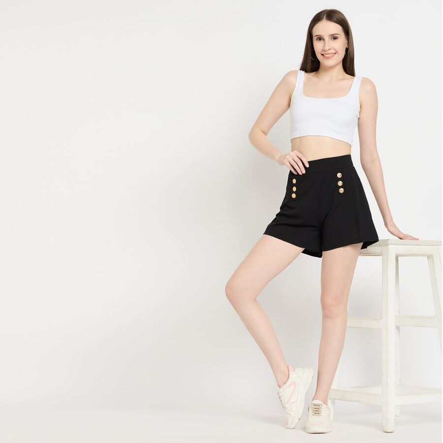 Ladies' Shorts, काला, large image number null