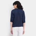 Solid Shirt, नेवी ब्लू, small image number null