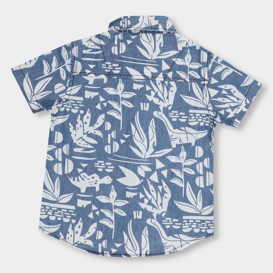 Boys' Casual Shirt, Light Blue, large image number null