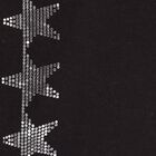 Girl's Solid With Embellish Regular Black Legging, Black, small image number null