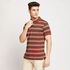 Stripes Polo Shirt, Rust, small image number null