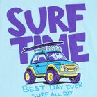 Boys' 100% Cotton Half Sleeves T-Shirt, Light Blue, small image number null