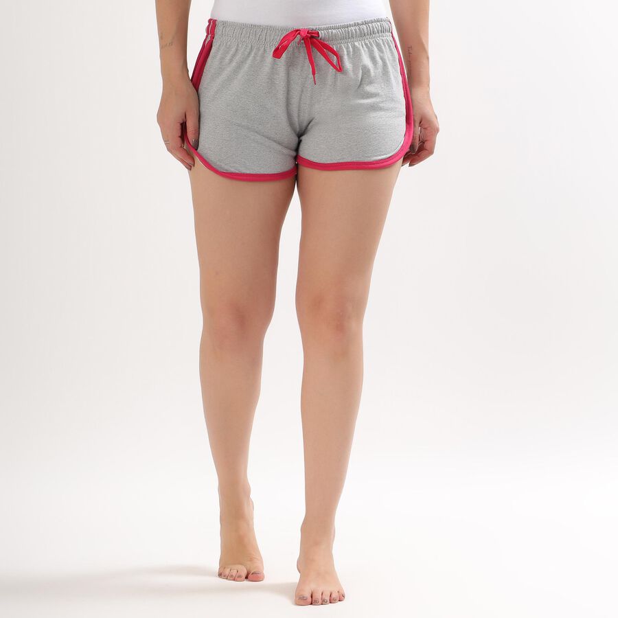 Ladies' Shorts , Melange Light Grey, large