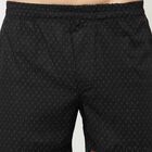 Cotton Printed Boxers, Black, small image number null