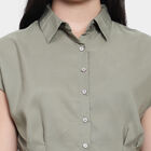 Solid Shirt, Olive, small image number null
