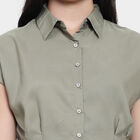 Solid Shirt, ओलिव, small image number null