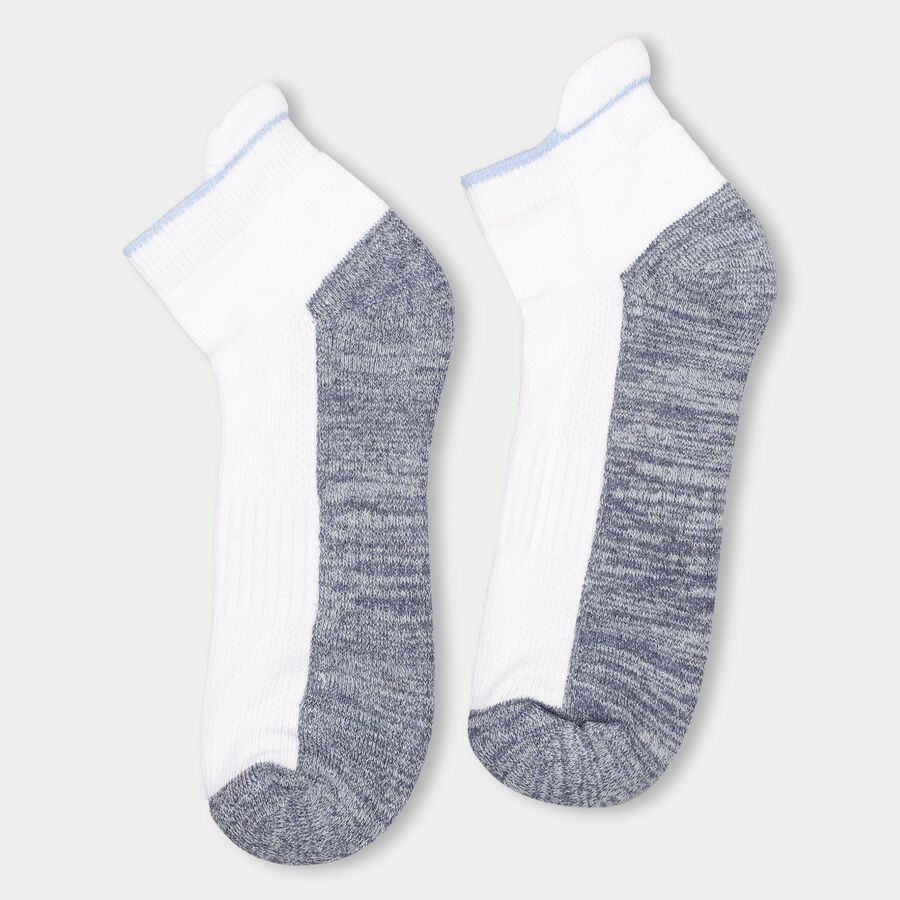 Men's Socks (Pack of 3), Navy Blue, large image number null