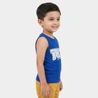 Boys' T-Shirt, रॉयल ब्लू, small
