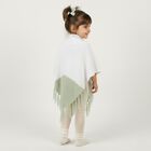 Girls Light Green Crew Neck Casual Pullover, Light Green, small image number null