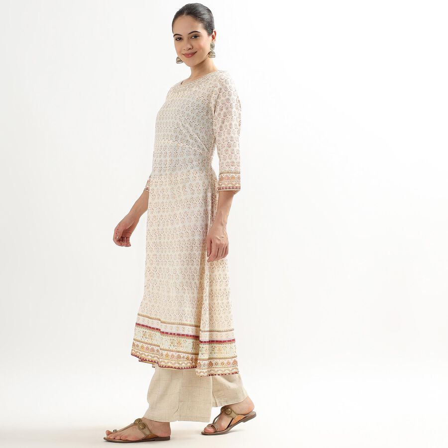 Ladies' Kurta, Beige, large image number null