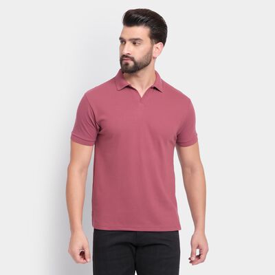 Men's Collared Half Sleeves T-Shirt 