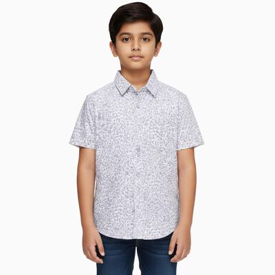 Boys' 100% Cotton Casual Shirt