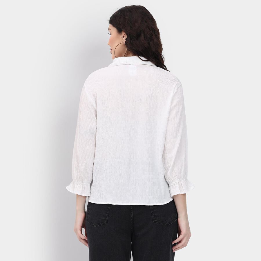 Ladies' Shirt , Off White, large