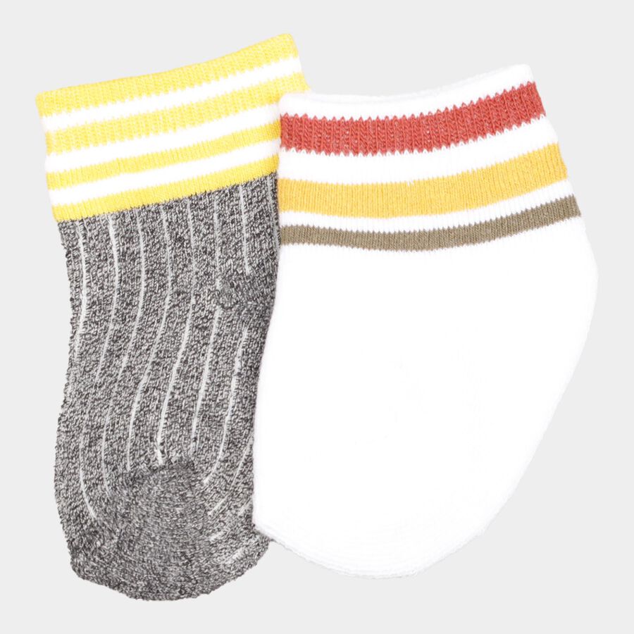 Infants Cotton Socks, Charcoal, large image number null