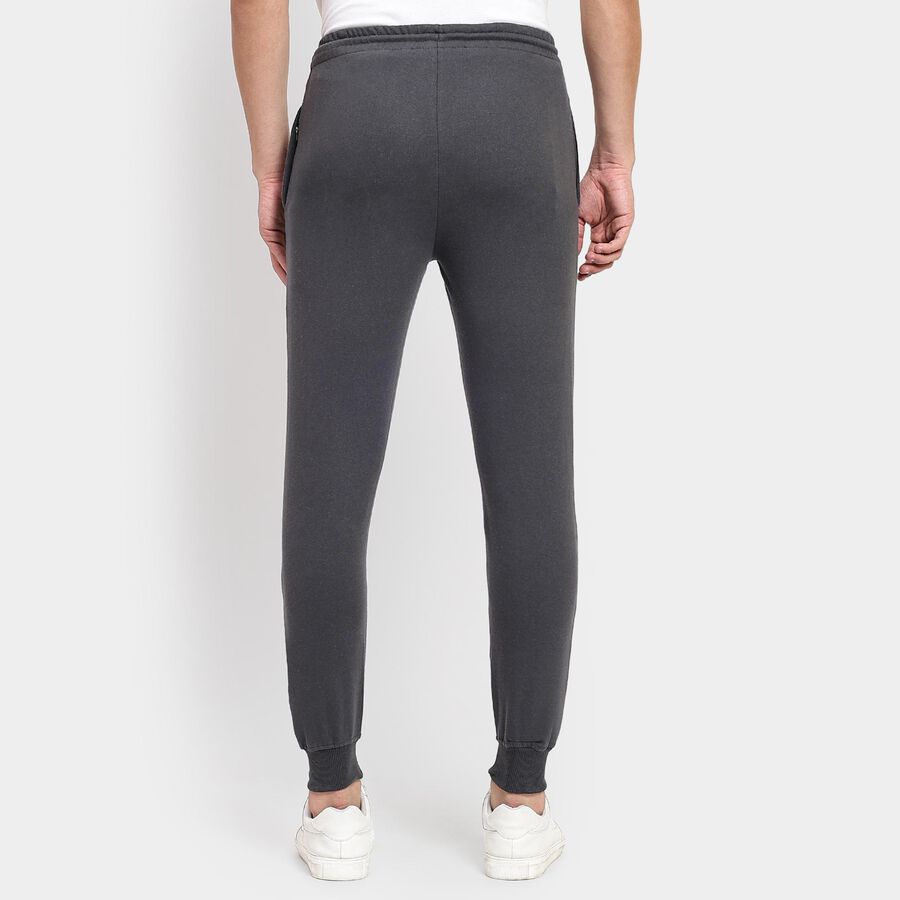 Men's Track Pants, गहरा ग्रे, large image number null