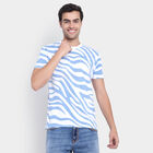 Cotton Round Neck T-Shirt, White, small image number null