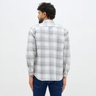 Men's 100% Cotton Casual Shirt, Light Grey, small image number null