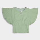 Girls' T-Shirt, Light Green, small
