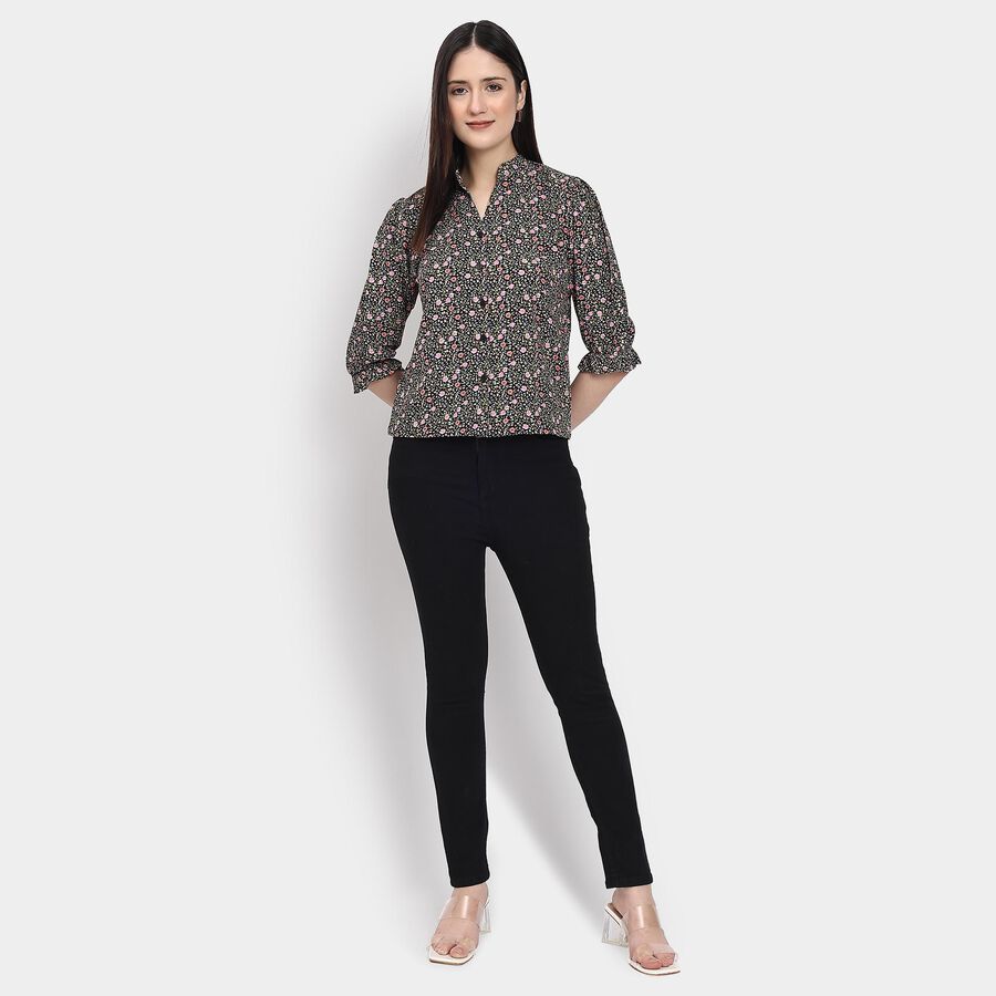 Ladies' Shirt , Dark Green, large