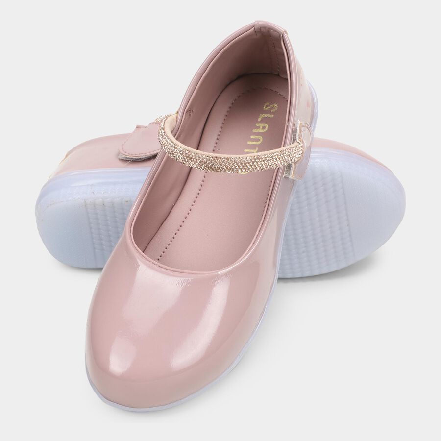Girls' Sandal, Peach, large image number null