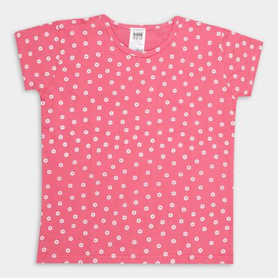 Girls' 100% Cotton T-Shirt 