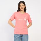 Ladies' Round Neck T-Shirt , Pink, small image number null