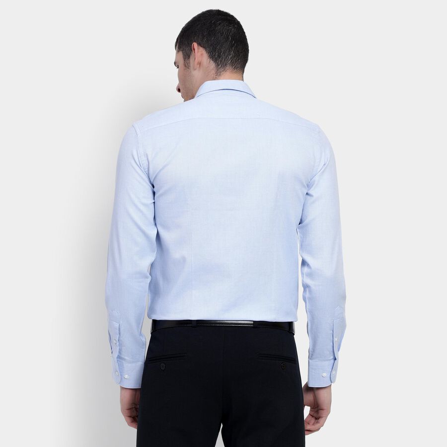 Men's 100% Cotton Formal Shirt , हल्का नीला, large image number null