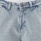 Men's Blue Regular Fit Five-Pocket Jeans, Light Blue, small