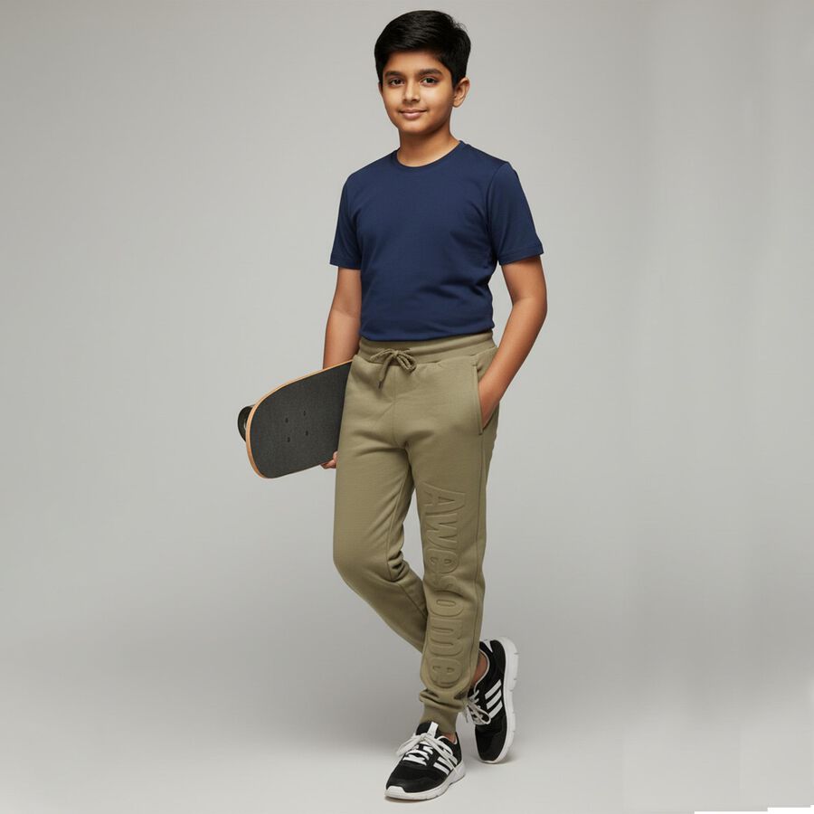 Boys' Pyjama, ओलिव, large image number null