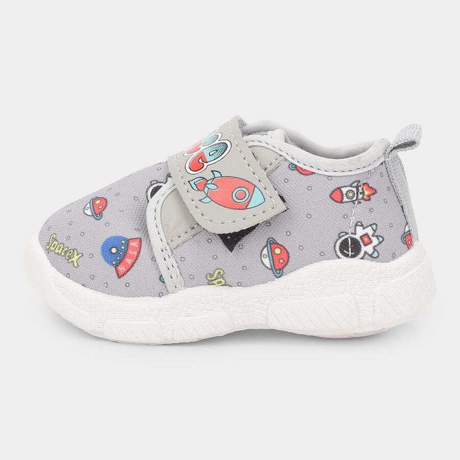 Boys' Shoes, Grey, large image number null