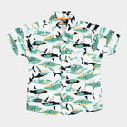 Boys Cotton Casual Shirt, Light Green, small image number null