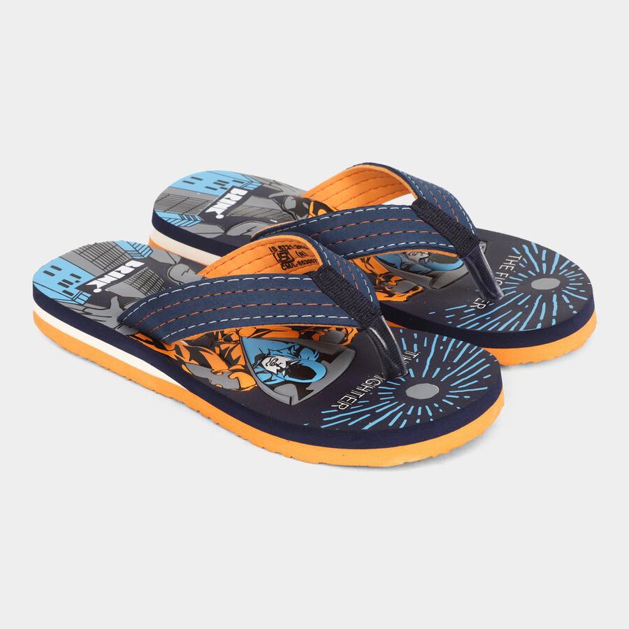 Kids Emboss Slippers, नेवी ब्लू, large image number null