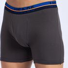 Men's 100% Cotton Trunks, गहरा ग्रे, small image number null