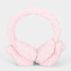 Girls' Soft Baby Pink Animal Face Fluffy Earmuffs, Assorted, small image number null